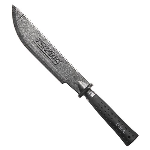 Estwing Machete - 19.25' Saw-Back Blade with Forged Steel Construction & Shock Reduction Grip - EBM