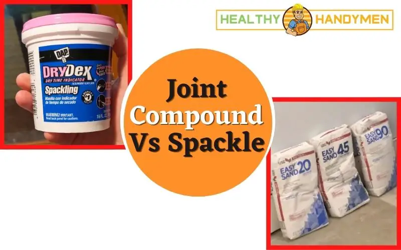 Joint Compound vs spackle