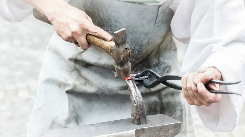 ball peen hammer - blacksmith
